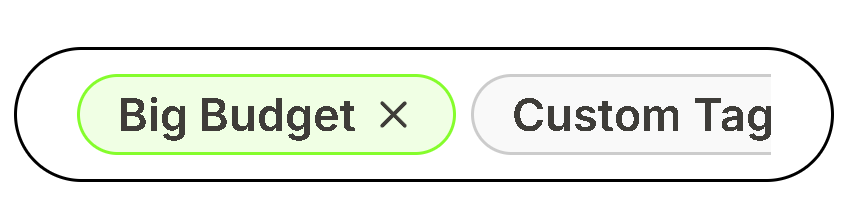 Filtering by tags